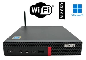 Lenovo ThinkCentre M720q TINY Pentium G5400T 12GB RAM 256GB SSD WLAN + BT Win11 - Bild 1 von 3