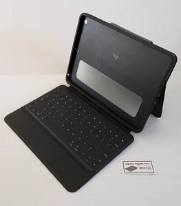 Logitech Rugged Folio Keyboard Cover for iPad 7th, 8th and 9th gen (Lot#B2533) - Picture 1 of 3