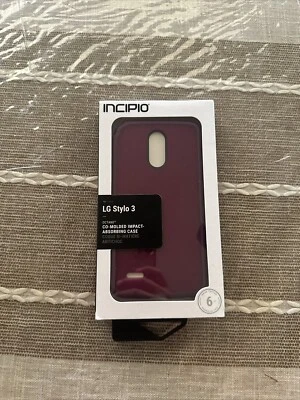 Funda Serie Incipio DualPro para LG Stylo 3 - Rosa Foto 1 de 2