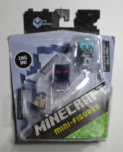 MINIFIGURAS MINECRAFT LOBO 3PK * TELETRANSPORTE ENDERMAN * ESQUELETO CON ARMADURA * - Imagen 1 de 1