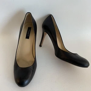 Ann Taylor schwarze Lederpumps - Bild 1 von 7