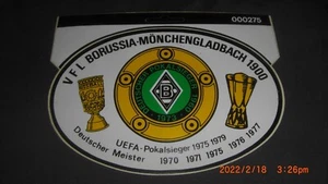 Borussia Monje Glach Pegatina Pegatina Pegatina Ovalada aprox 17 cm Largo 11,5 cm Alto Fútbol - Imagen 1 de 1