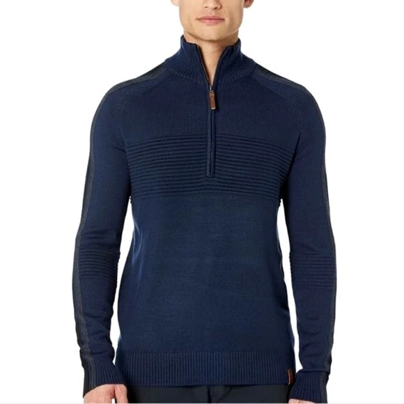 Obermeyer Vince Knit 1/2 Zip Sweater Size Small Admiral NWT - Image 1 of 4
