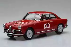 New KYOSHO ALFA ROMEO GIULIETTA SV N120 1956 1:18 Model Car RED 08957A KidBX - Bild 1 von 8