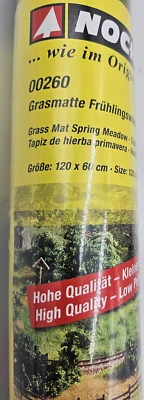 NOCH 00260 Grasmatte Frühlingswiese, 120x60 cm - NEU+OVP #K30 - Bild 1 von 4