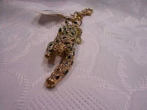 LLAVERO/CLIP DE LEOPARDO CON JOYAS SIN MARCAR PARA MUJER - Imagen 1 de 2