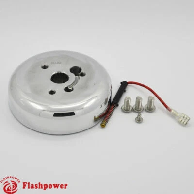 3 Bolt Steering Wheel Hub Adapter Flaming River, Ididit, GM, Chevy Polished - Image 1 of 4