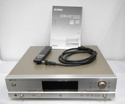 Yamaha CDR-HD1300 HDD CD Recorder Remote Included Used - Image 1 of 4