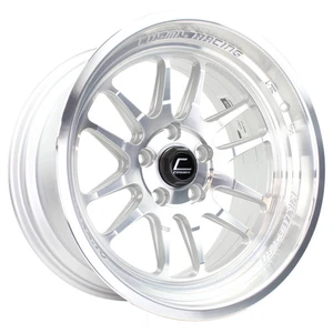 Cosmis Racing XT-206R Machined Silver Wheel 17x9 +5mm 5x114.3 73.1 CB - Picture 1 of 10