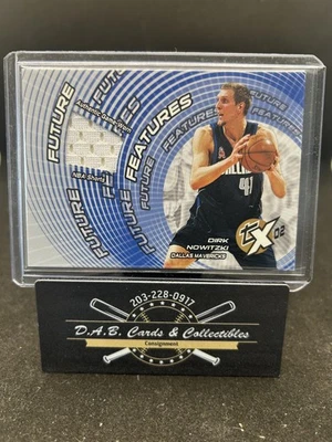 2002-03 Topps Xpectations Dirk Nowitzki Future Features JERSEY Mavericks R03 - Image 1 of 2