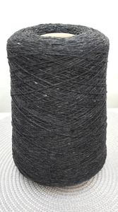 SESIA, TWEED SCOTLAND, 100% WV MERINO SUPER 100'S, in Dark Grey Cone 350g. - Picture 1 of 1