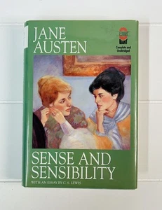 VTG Jane Austen Sense And Sensibility Hardcover 1996 W/ Essay By CS Lewis - Picture 1 of 11