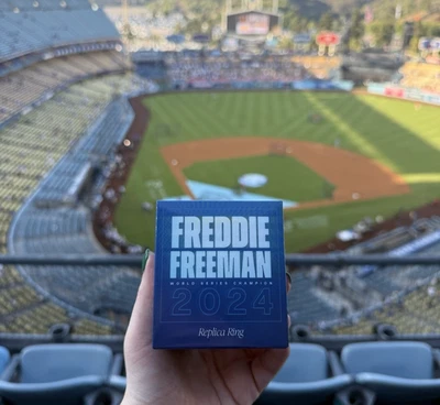Anillo Campeonato Serie Mundial 2025 Freddie Freeman Dodgers SGA 2024 PROMOCIÓN Foto 1 de 2