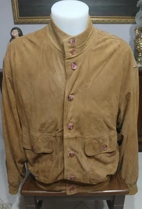 Giacca giubbino LEATHER COLLECTION Pelle uomo marrone taglia L cod.  CC0136 - Imagen 1 de 8