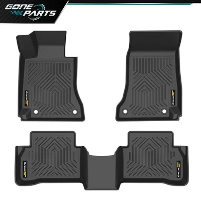 Fit For 2015-2021 Mercedes-Benz C-Class Sedan TPE Floor Mats Liners All-Weather - Image 1 of 4