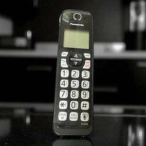 Panasonic KX-TGDA52 DECT 6.0 Cordless Phone Handset ONLY Replacement Black - Picture 1 of 8