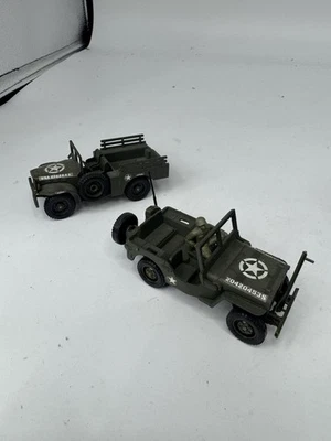 SOLIDO  US ARMY Willy's Jeep 1:43  & 4x4 Dodge Wargaming Units - Image 1 of 4