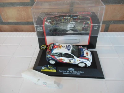 FORD FOCUS WRC WINNER RALLY CATALUNIA 2000 scala 1/43 VITESSE - Immagine 1 di 4