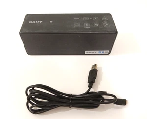 Sony SRS-X3 Portable Bluetooth Speaker Black Rechargeable Bluetooth - Imagen 1 de 8