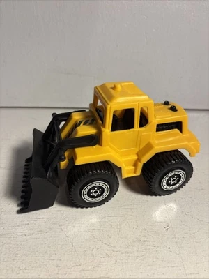 Juguete Tootsie de colección cargador frontal tractor juguete de plástico Foto 1 de 4