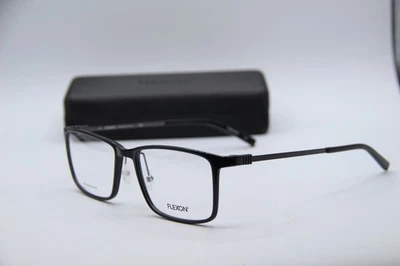 NUEVAS GAFAS FLEXON EP8009 001 NEGRAS GRISES MONTURAS AUTÉNTICAS 56-18 Foto 1 de 4