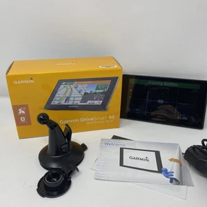Garmin DriveSmart 60 North America LMT 6" GPS Large Screen, Bluetooth, Voice Nav - Picture 1 of 10