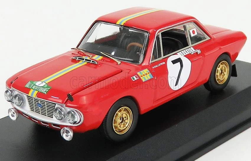 1/43 BEST-MODEL - LANCIA - FULVIA HF 1.3 COUPE N 7 WINNER RALLY MEDITERRANEE 980 - Immagine 1 di 1