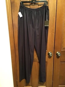 NWT Eskandar Sz 3 Tiny Stripe Wool Cashmere 31.5" Inseam Pants 11” Cuff Wid - Picture 1 of 8
