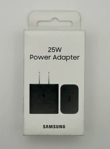 *Cargador de pared Samsung 25W USB-C carga súper rápida adaptador de corriente Galaxy. - Imagen 1 de 2