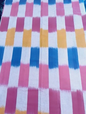 Fabric Cotton Striped 35 In X 43 One Piece Multicolor  - Image 1 of 4