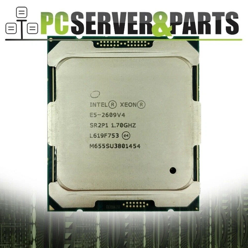 Intel Xeon E5-2609 v4 SR2P1 1.70GHz 20MB 8-Core CPU for Dell PowerEdge R720xd - Image 1 of 1