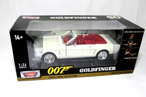 Motormax 1/24 Goldfinger James Bond 1964 1/2 Ford Mustang - Bild 1 von 12