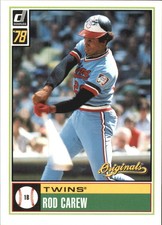 2002 Donruss Originals What If 1978 #6 Rod Carew