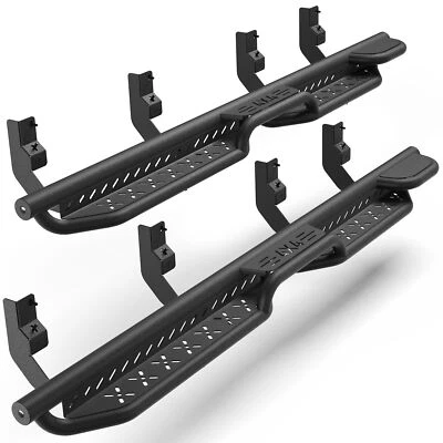 Running Boards Side Steps Nerf Bars For 2004-2025 Nissan Titan /Titan XD 4 Door Foto 1 de 4