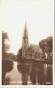 Denmark Copenhagen Engelsk Kirke Vintage RPPC B124 - Picture 1 of 2