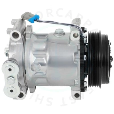 AC Compressor Fits 1996-99 Chevrolet C1500 GMC C2500 Suburban 2000-02 Isuzu FRR - Image 1 of 4