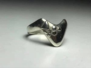Mid Century Modern Sterling Silver Ring - Picture 1 of 5