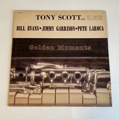 Тони Скотт Билл Эванс Джимми Гаррисон Golden Moments промо LP Muse Records MR5230 - Изображение 1 из 4