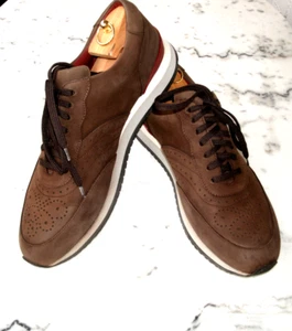 NEUw.- MORESCHI, Herren Schnürschuhe , Sneaker, Nubukleder, braun, Gr. 9 - Bild 1 von 13