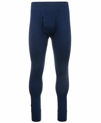 Nuevos Pantalones Waffle Alfani Para Hombre Talla XXL (41-43) Azul Marino Tejido Térmico Foto 1 de 4
