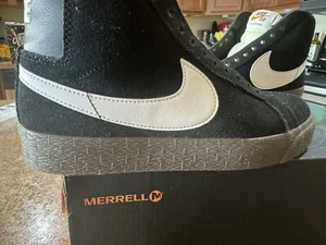 Größe 6 - Nike Zoom Blazer SB Mid Black Dark Gum - Bild 1 von 5