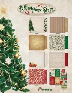 REMINISCE "A CHRISTMAS STORY" 12X12 PAPER COLLECTION (16 PCS) SCRAPJACK'S PLACE - Picture 1 of 1