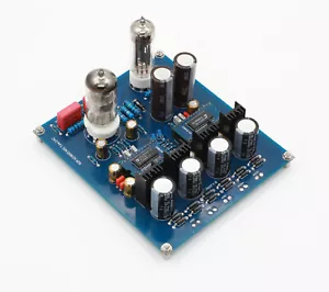 Scheda DAC tubo R2R Architecture AD1865 NOS con tubi 6N11 + 6Z4 - Foto 1 di 4