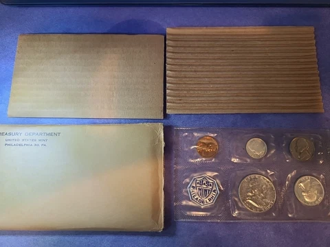 1956 US Proof Set**Crisp & Clean**Beautiful GEMS**Great Price & FREE SHIPPING!!! Cover