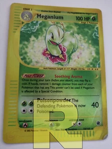 Meganium ® Expedition 54/165 ® Reverse Holo Foil ® Pokemon ® Inglese ® Poor - Picture 1 of 6
