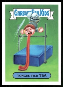 Tongue Tied Tim 2016 Garbage Pail Kids Olympics Card #8a (NM) - Picture 1 of 2