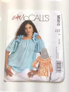 McCall's 5810 Misses' Tops Size Z (Lrg - Xlg) - Picture 1 of 3
