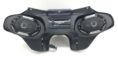 Harley Davidson Batwing Fairing Fatboy / Fat Boy Lo Bagger 6x9 Stereo System - Image 1 of 4