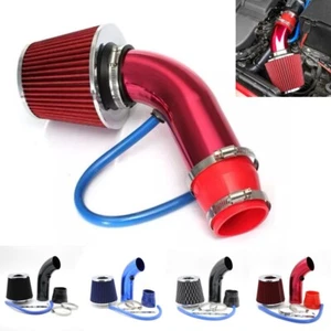 3"/76mm Car Cold Air Intake Filter Induction Kit Pipe Power Flow Hose System Set - Picture 1 of 18