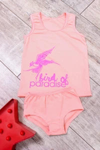 Girls’ Underwear Set – Cotton Tank & Briefs with Print, Any season, Nosi svo... - Picture 1 of 3
